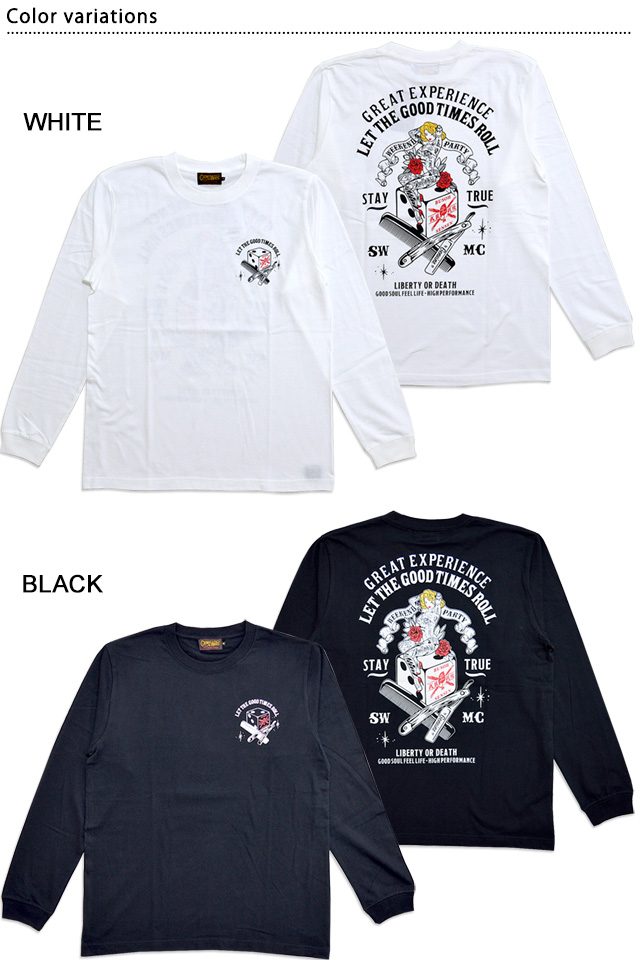 プレミア商品 ラッキーガール長袖tシャツ クローズ ワーストコレクション Scw 1159 ロングtシャツ ロンt 武装戦線 スカルワークス ブランド直営 Www Endocenter Com Ua