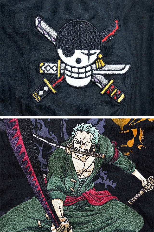 絡繰魂×ONE PIECE 三刀流長袖Tシャツ「ロロノア・ゾロ」 絡繰魂