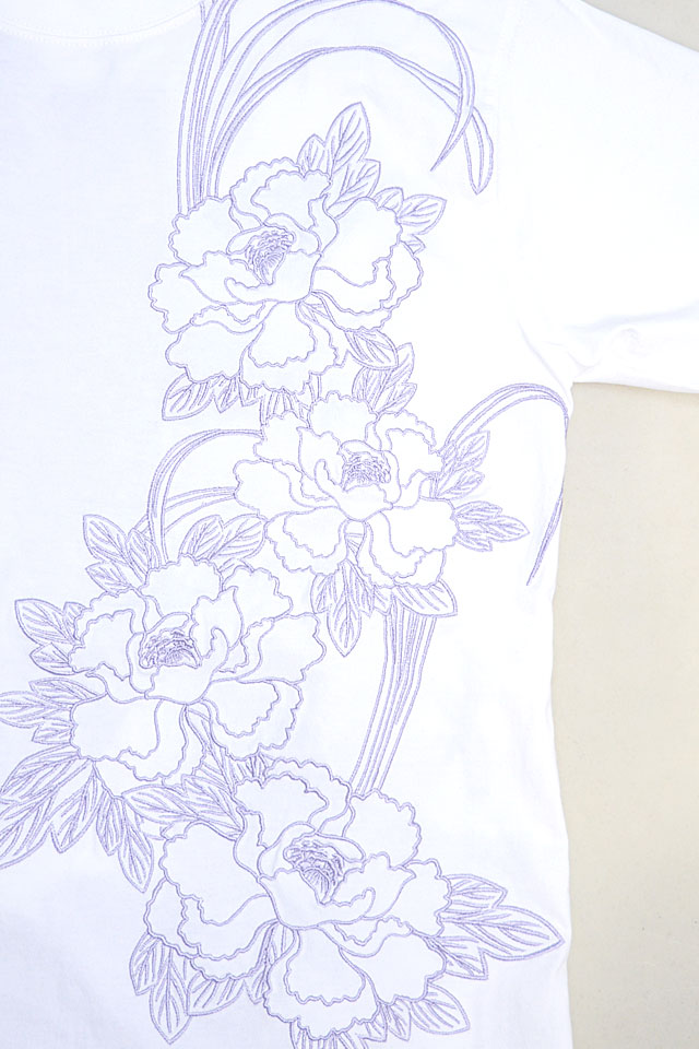 粋 古のザトウクジラ半袖Tシャツ 絡繰魂 242052 和柄 和風 鯨 くじら