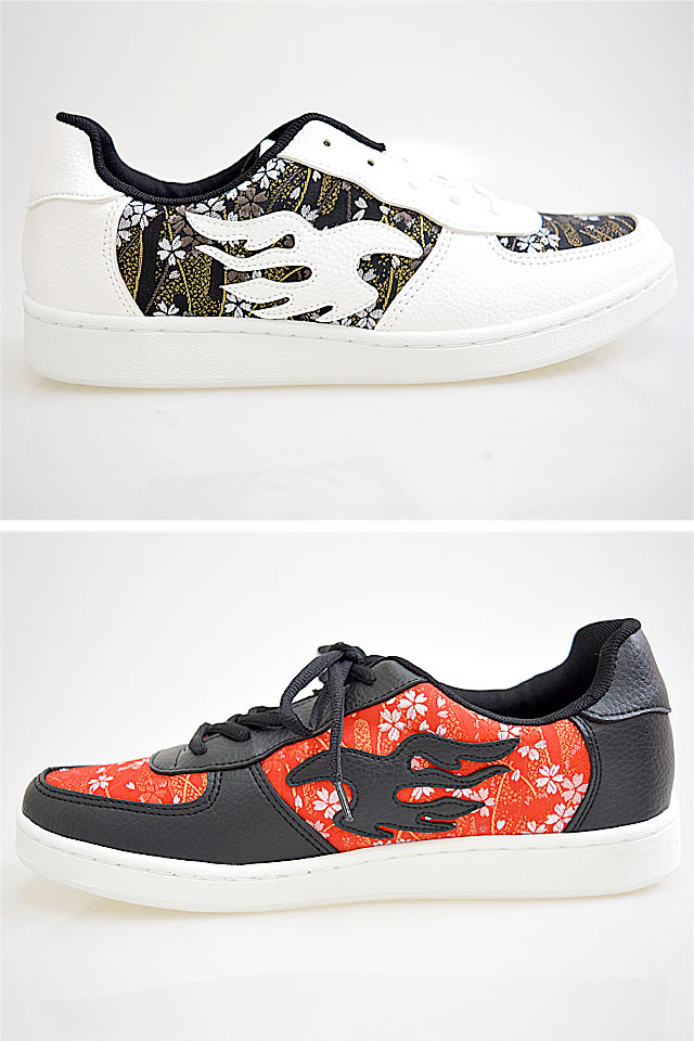 人気再入荷 和柄金襴切替スニーカー 絡繰魂 和風 靴 シューズ メンズ 日本最大級 Alimamiy Ru