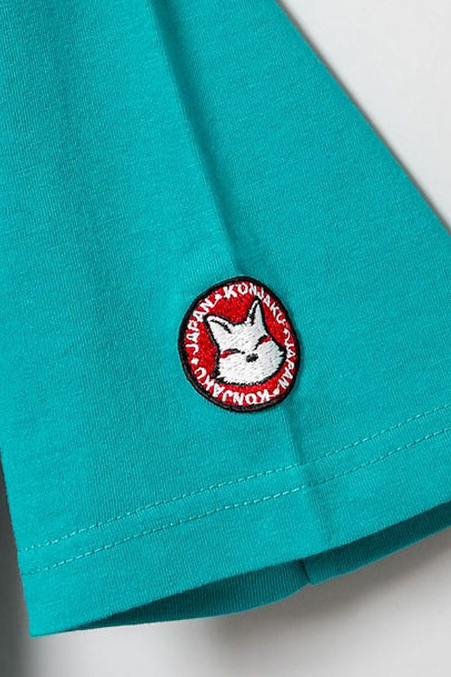 空飛ぶ狐半袖Tシャツ 今昔 KJ-26024 和柄 和風 キツネ きつね こんじゃ