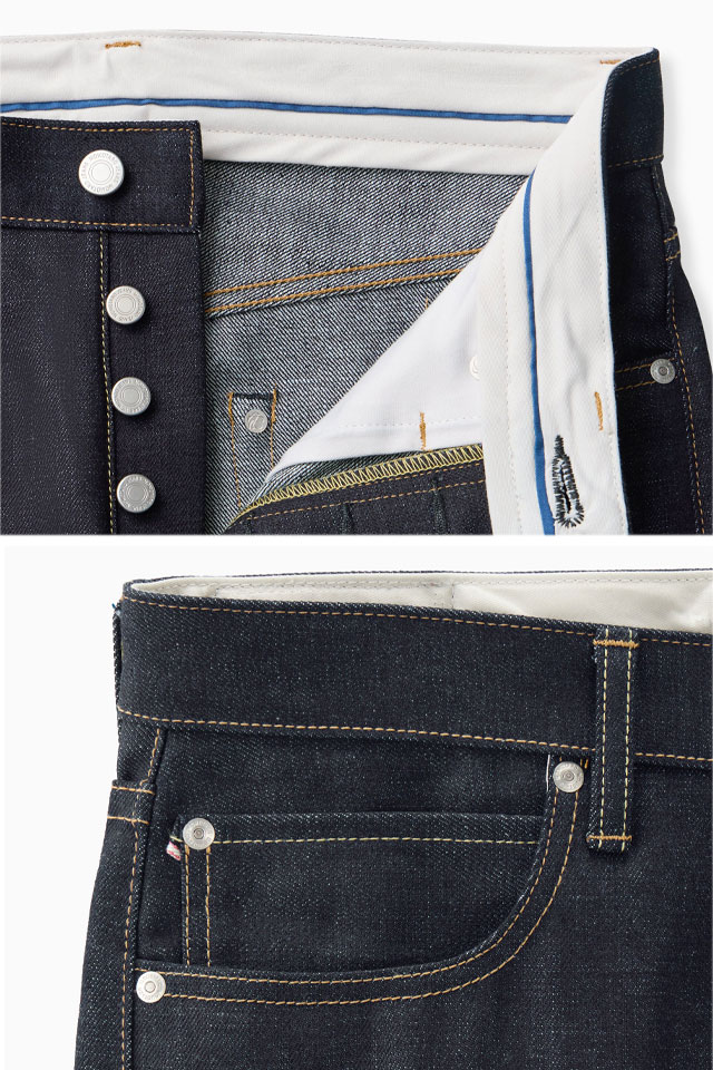 #400 STANDARD WIDE 14.7oz スタンダードワイド ボタンフライジーンズ 桃太郎ジーンズ MMJB0400 MOMOTARO JEANS