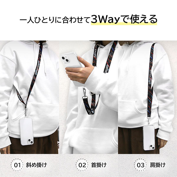 スマホショルダー ストラップ ショルダーストラップ ネッツクチェーン スマホアクセサリー