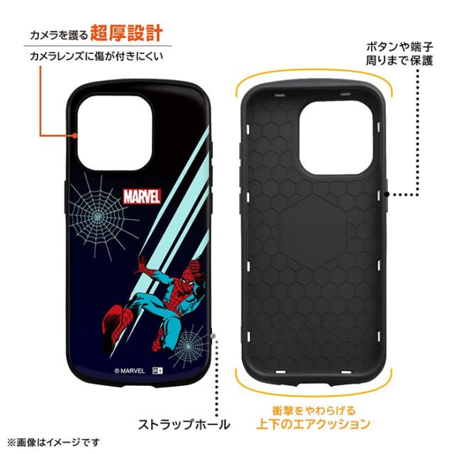iPhone15Pro ケース ハードケース マーベル 耐衝撃 MiA スパイダーマン