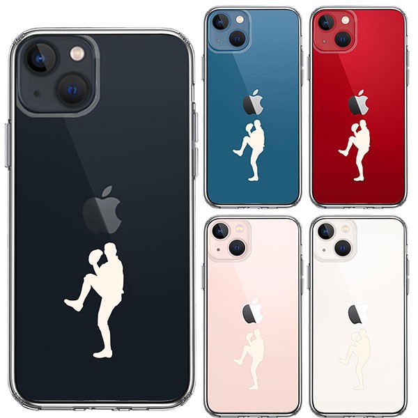 iPhone13 ケース ハードケース ハイブリッド クリア 野球 iPhone13 ケース ハードケース ハイブリッド クリア 野球