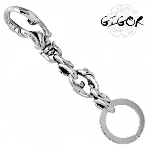 ジゴロウ GIGOR シルバー キーホルダー メンズ ティグル キーチェーン ot NO-244 NO-244_2.jpg