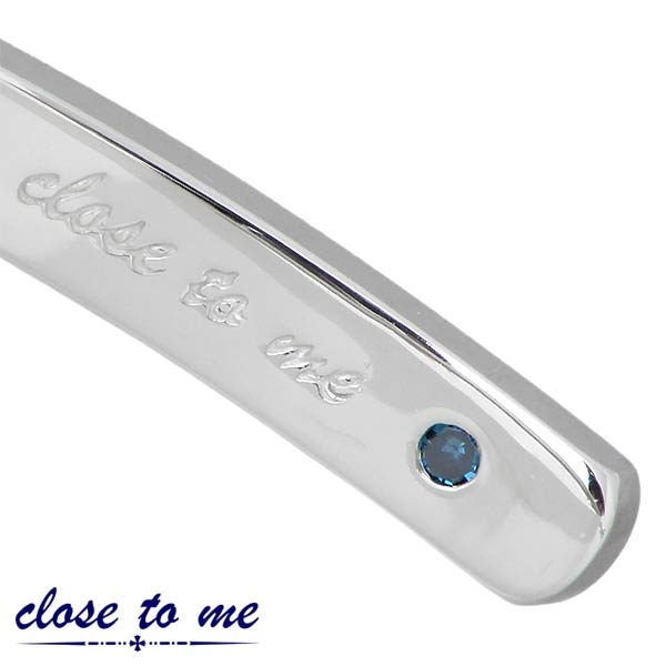 クロストゥーミー close to me ペアバングル 2本セット シルバー