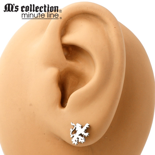 【お値下げしました】M's collection ピアス(両耳) クロス超美品 エムズコレクション M's collection シルバー ピアス メンズ