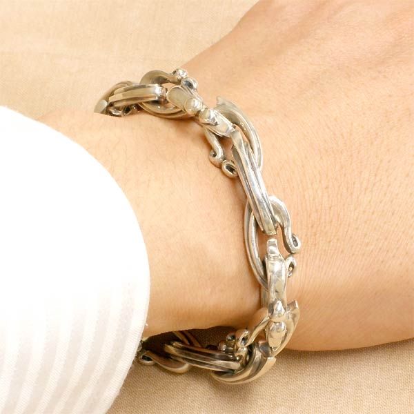 k-smith ケースミス シルバーチェーンブレスレット KI-364-B ケースミス K-SMITH ブレスレット メンズ シルバー チェーン KI-364-B