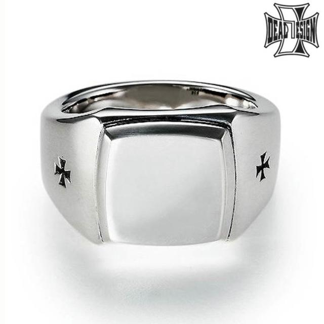 ディールデザイン DEAL DESIGN アンダーシグネットリング シルバー