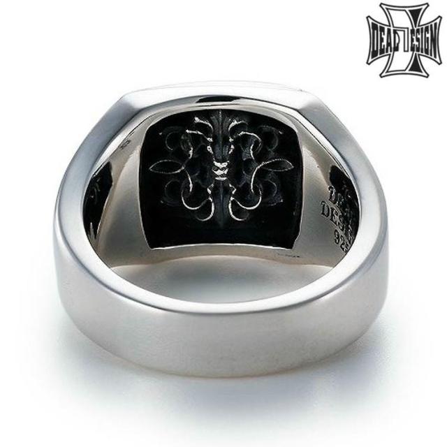 ディールデザイン DEAL DESIGN アンダーシグネットリング シルバー