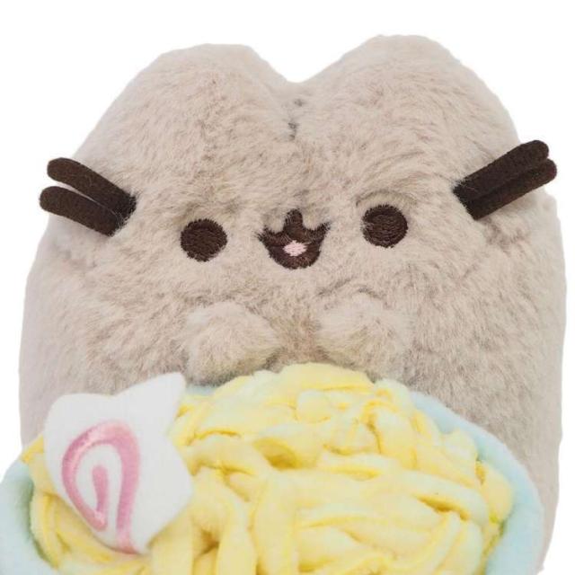 レア　GUND社　おしゃれキャット　ぬいぐるみ　日本製 GUND ガンド ぬいぐるみ Pusheen the Cat プシーン キャット