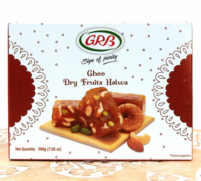 どっしりとした味わいのインドのお菓子 ギー ドライフルーツ ハルワ Ghee Dry Fruits Halwa 200g【GRB】 / 激甘  甘いお菓子 GRB(ジーアールビー) お買い得 お試し 食品 食材 まとめ買い アジアン食品 エスニック食材の通販はau PAY マーケット -  インド アジアの雑貨と ...