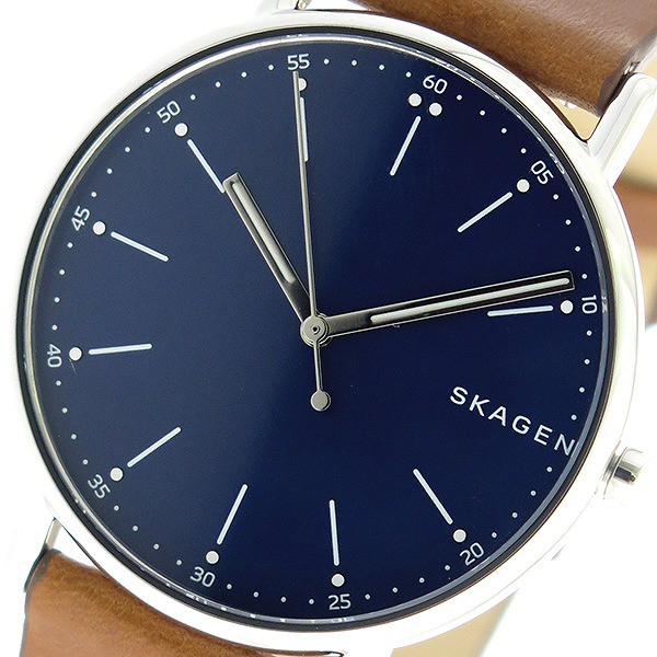 スカーゲン メンズ 腕時計/SKAGEN シグネチャー SIGNATUR レザー