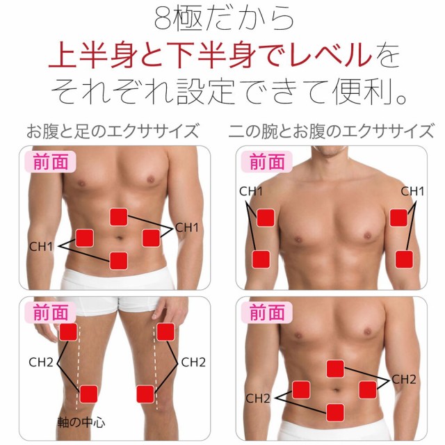 最新8極 家庭用日本最大級パワーのEMS ☆コアリフトEX Corelift 最新8極 家庭用日本最大級パワーのEMS ☆コアリフトEX Corelift