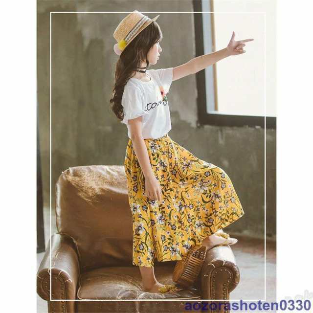 楽天市場】子供服 セットアップ 夏 韓国子供服 女の子 ジュニア