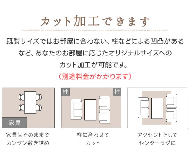 防ダニ抗菌カーペット　ソフトタッチラグ インフィニティ