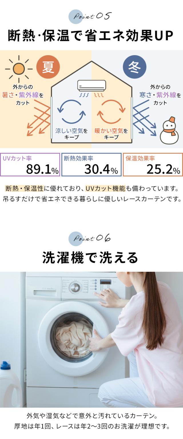 省エネ効果 洗濯機で洗える