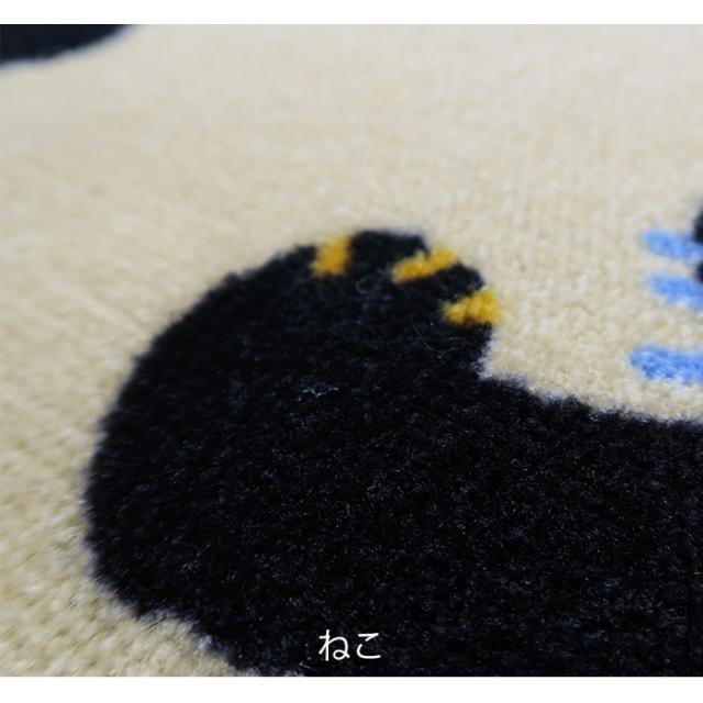 屋内 キッチン 玄関 脱衣所 吸水 滑り止め付きマット SOU・SOU(R)