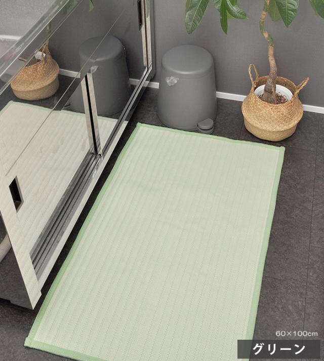 超吸水 速乾マット さらさら 抗菌仕様 洗濯機で洗える バスマット　(SL)