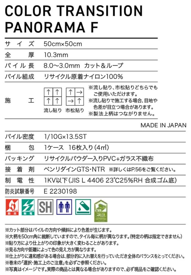 カラートランジション パノラマ F