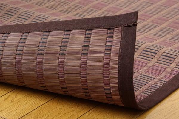 い草ラグ　鍋島(I)　花ござ　掛川織　純国産　二畳 2畳 2帖 174×174cm