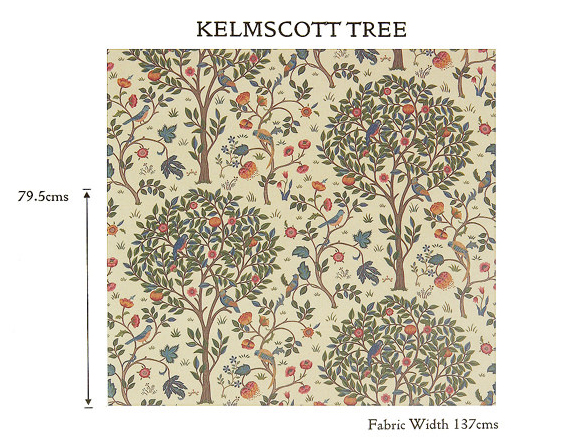 ウィリアムモリス William　Morris 生地 切り売り販売 輸入 ファブリック イギリス製(MA)