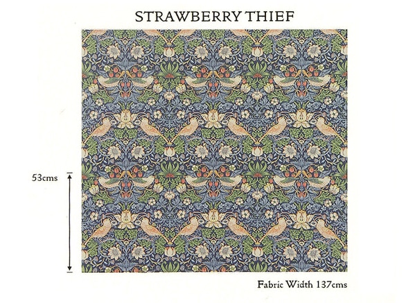 ウィリアムモリス William　Morris 生地 切り売り販売 輸入 ファブリック イギリス製(MA)