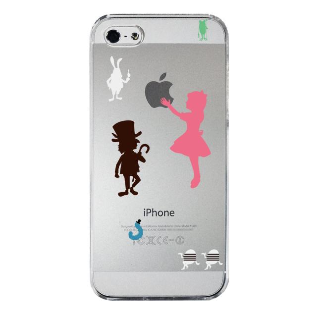 iPhone5 iPhone5s ケース クリア アリスワンダーランド スマホケース ハード スマホケース ハード 送料無料-3