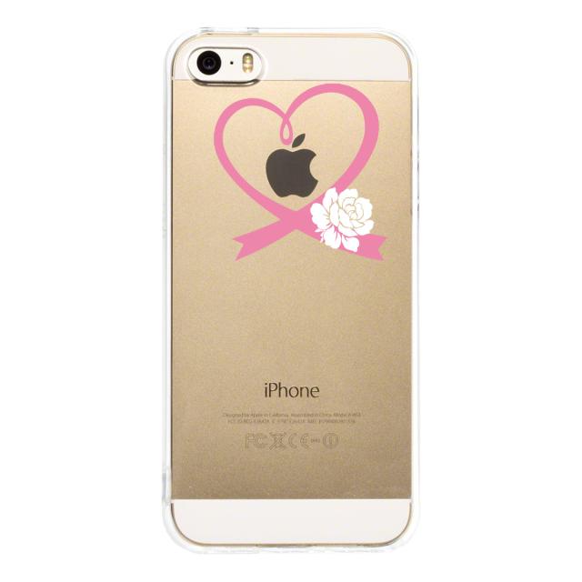 iPhone5 iPhone5s ケース クリア 白薔薇 スマホケース ハード スマホケース ハード 送料無料-2