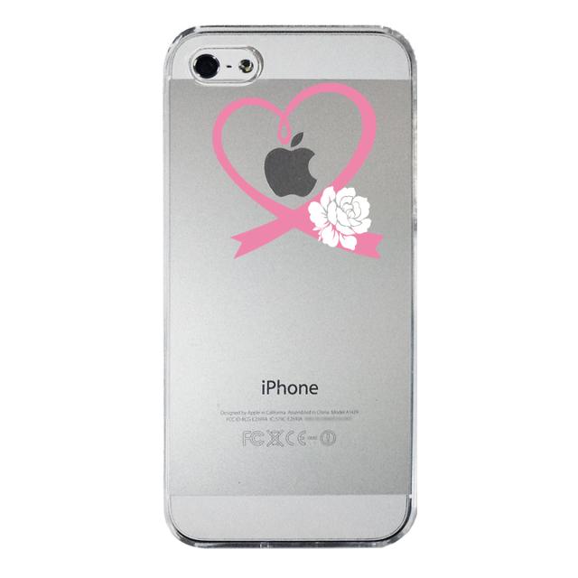 iPhone5 iPhone5s ケース クリア 白薔薇 スマホケース ハード スマホケース ハード 送料無料-3