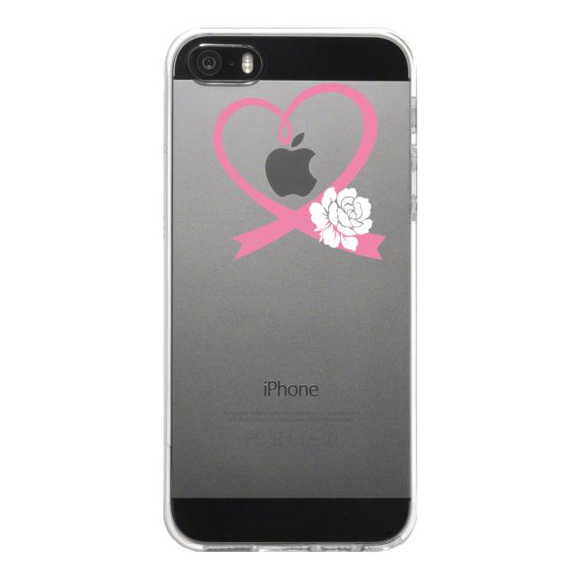 iPhone5 iPhone5s ケース クリア 白薔薇 スマホケース ハード スマホケース ハード 送料無料-4