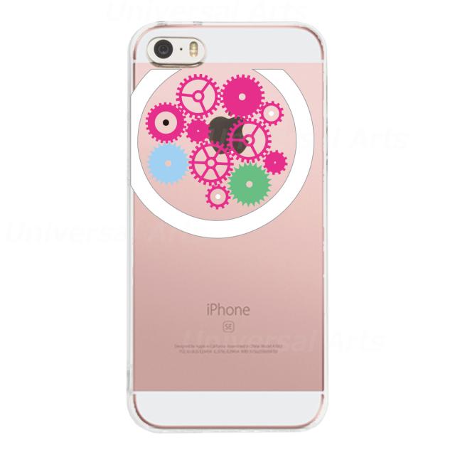iPhone5 iPhone5s ケース クリア 歯車 スマホケース ハード スマホケース ハード 送料無料-2