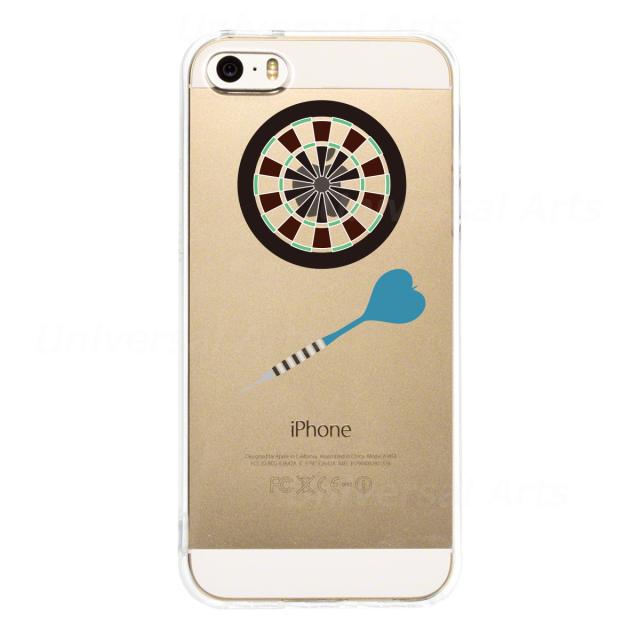 iPhone5 iPhone5s ケース クリア ダーツボード スマホケース ハード スマホケース ハード 送料無料-1