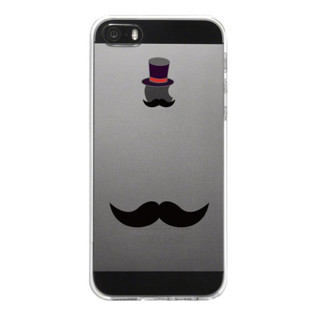 iPhone5 iPhone5s ケース クリア 髭 スマホケース ハード スマホケース ハード 送料無料-4