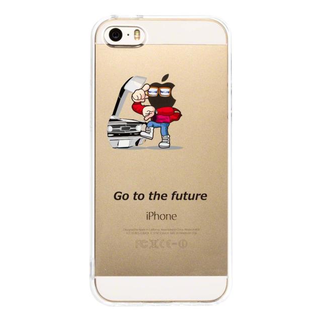 iPhone5 iPhone5s ケース クリア 映画パロディ go to the future スマホケース ハード スマホケース ハード 送料無料-2