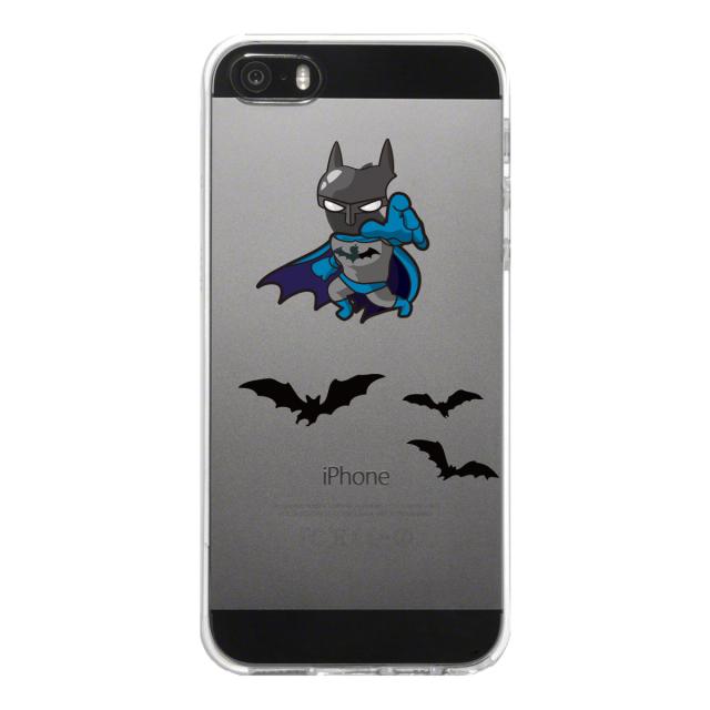 iPhone5 iPhone5s ケース クリア 映画パロディ 蝙蝠男 スマホケース ハード スマホケース ハード 送料無料-4