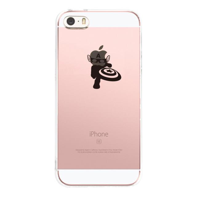 iPhone5 iPhone5s ケース クリア 映画パロディ アメリカン ヒーロー スマホケース ハード スマホケース ハード 送料無料-1