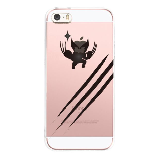 iPhone5 iPhone5s ケース クリア 映画パロディ ヒーロー スマホケース ハード スマホケース ハード 送料無料-1