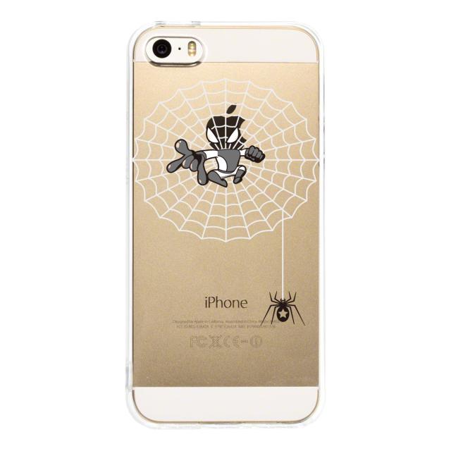 iPhone5 iPhone5s ケース クリア 映画パロディ 蜘蛛男 スマホケース ハード スマホケース ハード 送料無料-2