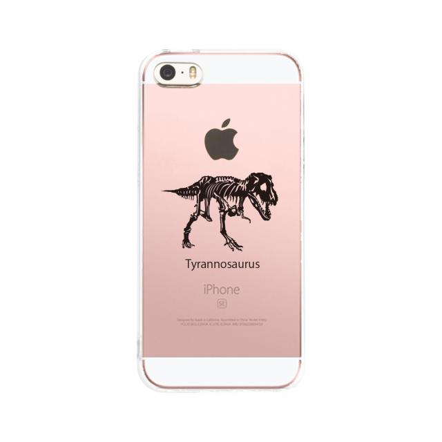 iPhone5 iPhone5s ケース クリア ティラノサウルス スマホケース ハード スマホケース ハード 送料無料-1