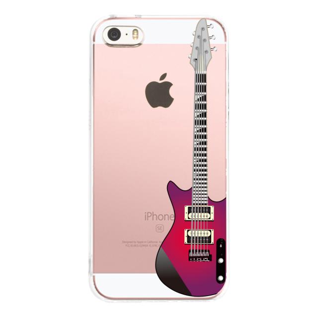 iPhone5 iPhone5s ケース クリア エレキギター スマホケース ハード スマホケース ハード 送料無料-1