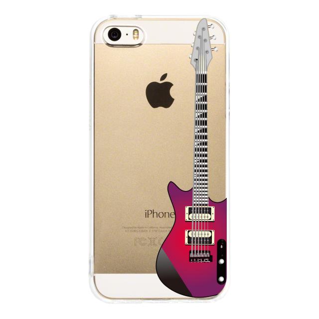 iPhone5 iPhone5s ケース クリア エレキギター スマホケース ハード スマホケース ハード 送料無料-2