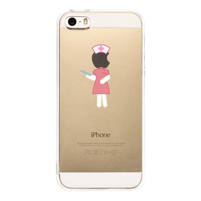 iPhone5 iPhone5s ケース クリア お仕事 職業 ナース 看護師 スマホケース ハード スマホケース ハード 送料無料-2