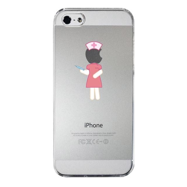 iPhone5 iPhone5s ケース クリア お仕事 職業 ナース 看護師 スマホケース ハード スマホケース ハード 送料無料-3