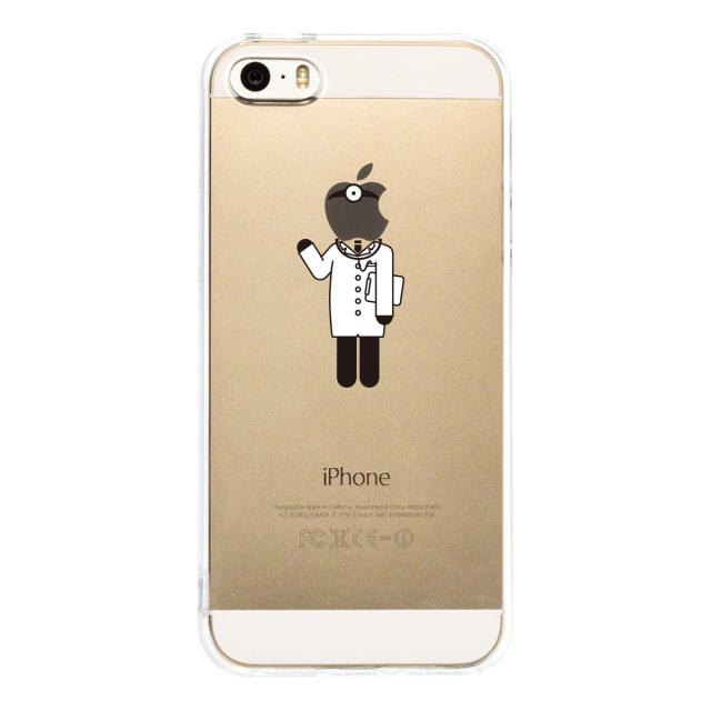 iPhone5 iPhone5s ケース クリア お仕事 職業 医者 スマホケース ハード スマホケース ハード 送料無料-1