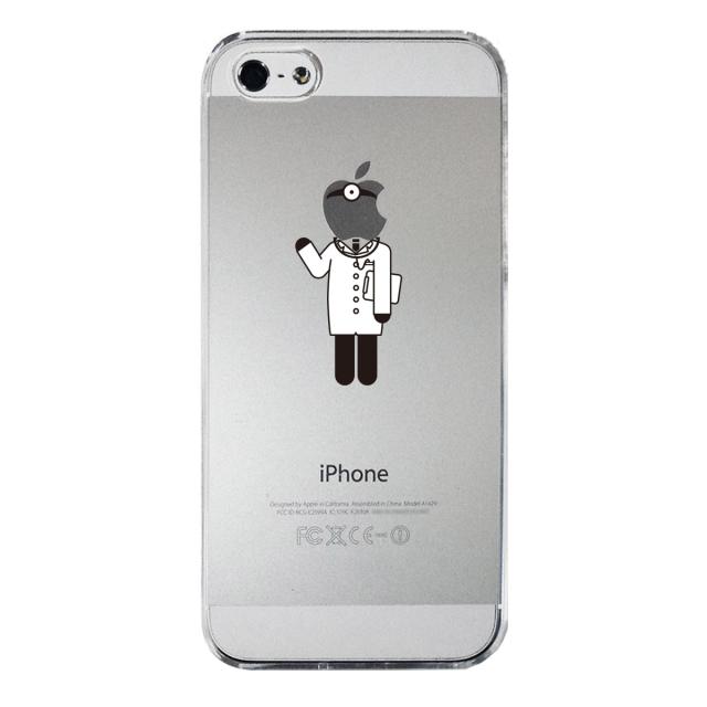iPhone5 iPhone5s ケース クリア お仕事 職業 医者 スマホケース ハード スマホケース ハード 送料無料-3