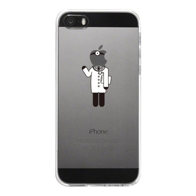 iPhone5 iPhone5s ケース クリア お仕事 職業 医者 スマホケース ハード スマホケース ハード 送料無料-4
