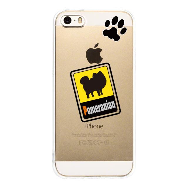 iPhone5 iPhone5s ケース クリア ポメラニアン スマホケース ハード スマホケース ハード 送料無料-2