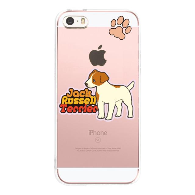 iPhone5 iPhone5s ケース クリア ジャックラッセルテリア 2 スマホケース ハード スマホケース ハード 送料無料-1